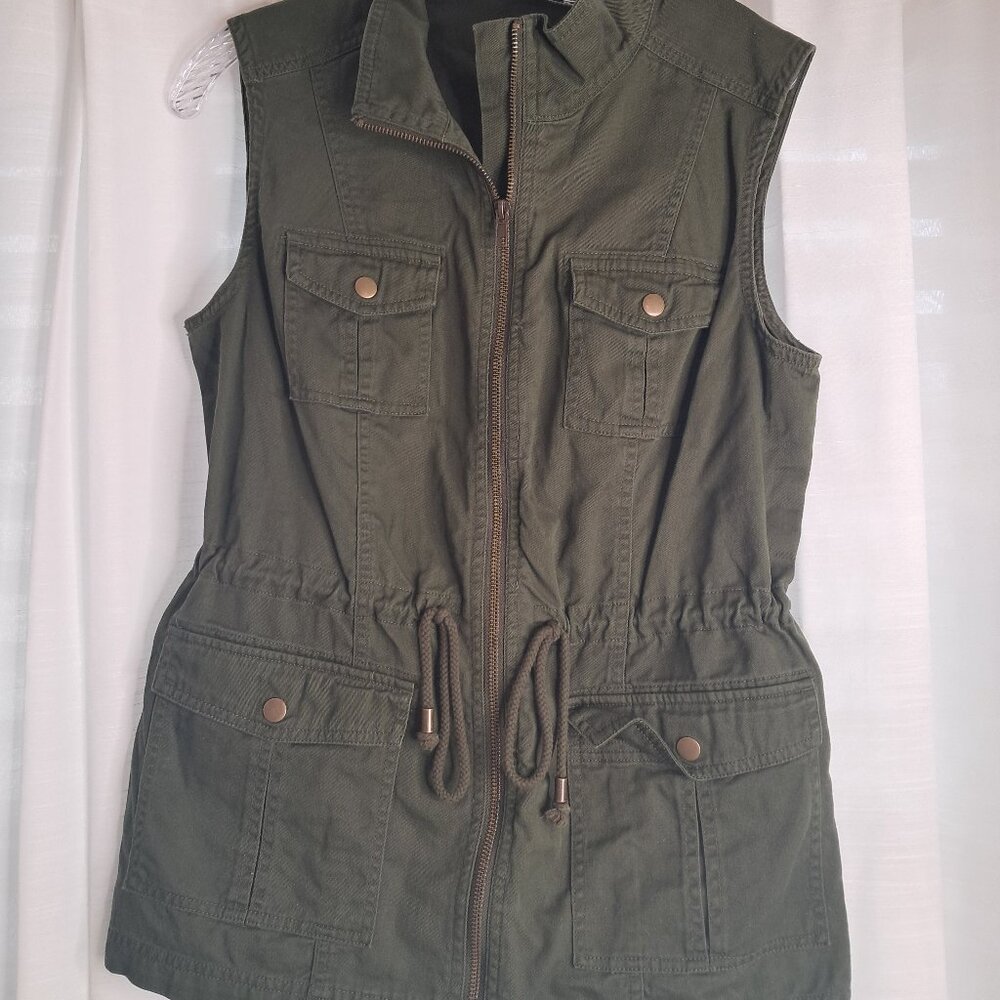 Women's Green Vest